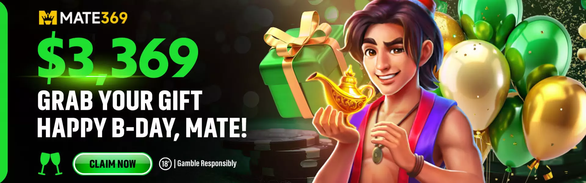 MATE369 Birthday Bonus
