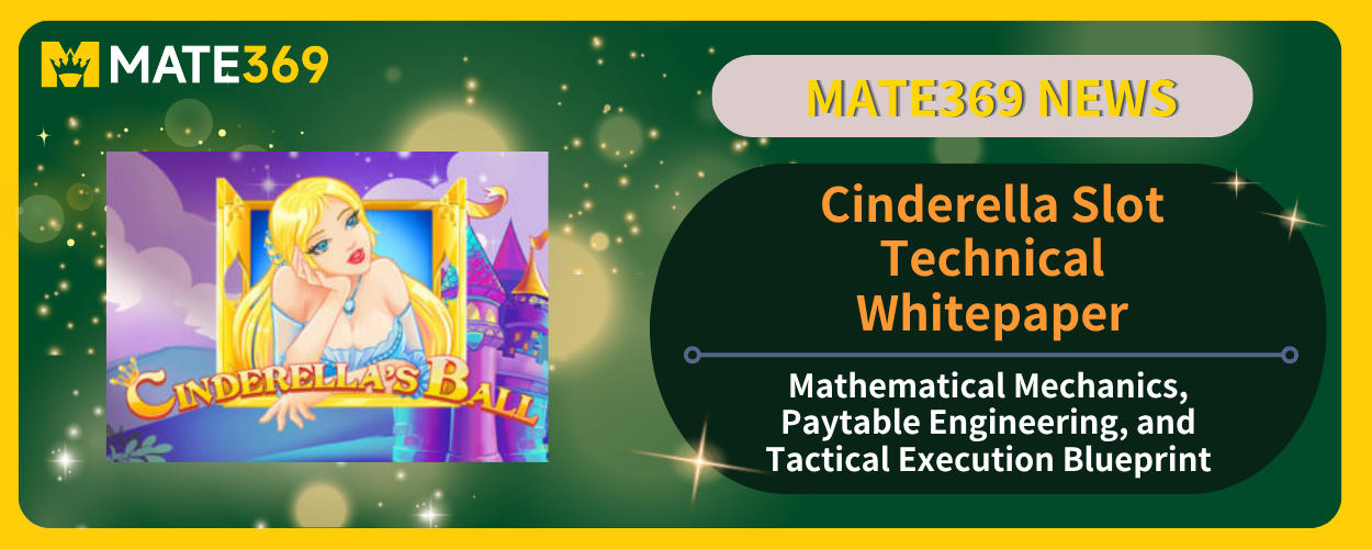 Cinderella Slot Technical Whitepaper Mathematical Mechanics, Paytable Engineering, and Tactical Execution Blueprint