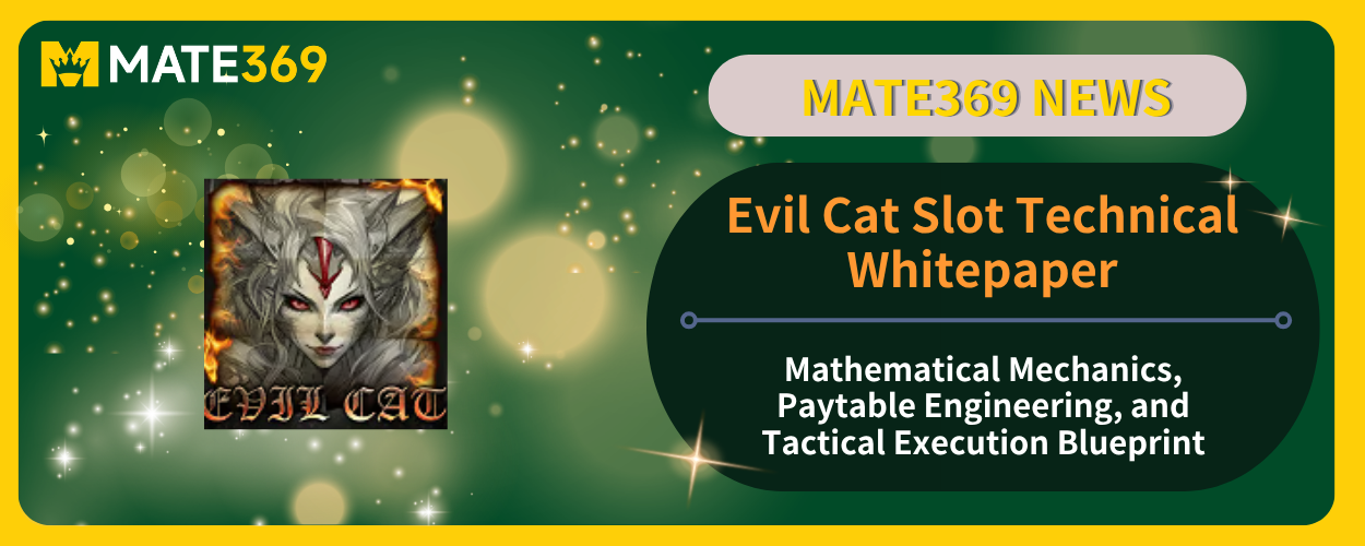 Evil Cat Slot Technical Whitepaper Mathematical Mechanics, Paytable Engineering, and Tactical Execution Blueprint